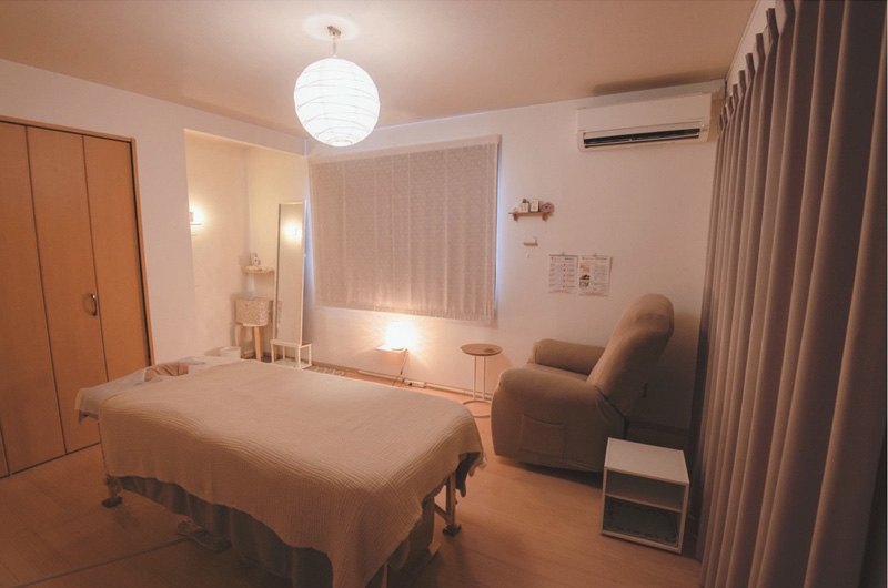 紬～つむぎ～の施術ルーム