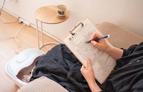 ご来店・ヒアリング